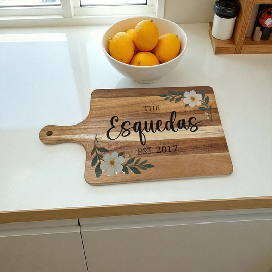 9x16 Personalized Family Name Wooden Display Board