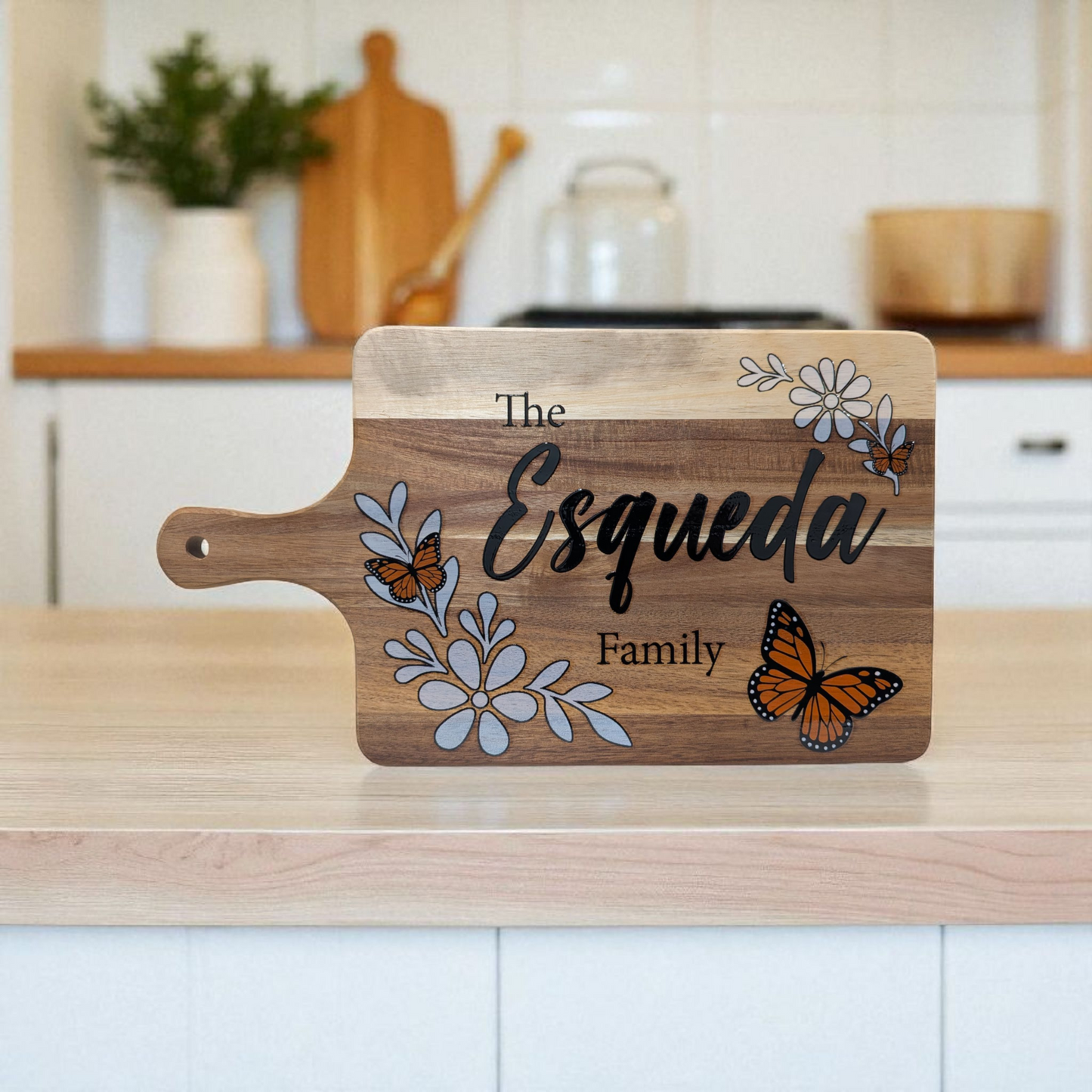 9x16 Personalized Family Name Wooden Display Board